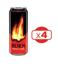 Burn Enerji İçeceği 500 ml 4 lü