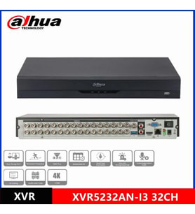 DAHUA XVR5232AN-I3  5Mpix H265+ 32 Kanal Video, 2 HDD, 5in1 DVR Cihazı