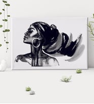 BK Gift Woman Art Tasarımlı Kanvas Tablo-12