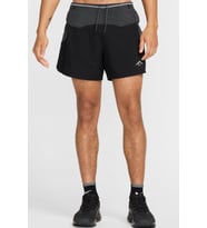 Nike Trail Second Sunrise Dri-FIT ADV Brief-Lined Running Shorts Astarlı Erkek Koşu Şortu Siyah