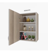 Kenzlife mutfak dolabı irem  090.060.32 crd  2 raflı kapaklı  ofis banyo kiler evrak kitaplık