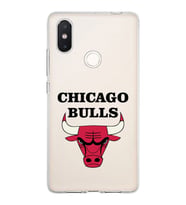 Xiaomi Mi 8 Se Uyumlu Kapak Chicago Bulls Tasarımlı Şeffaf Silikon Kılıf