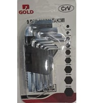 GOLD ALYAN TAKIMI 9 PARÇA (Siyah)