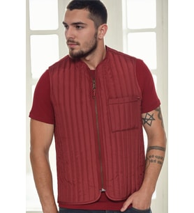 Y9611 DEWBERRY ERKEK YELEK-BORDO