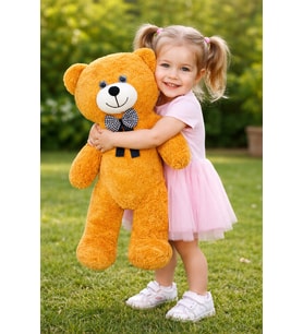 50 cm Yumuşak Peluş Ayıcık – Çocuklar İçin Sevimli Hediye Seçeneği (Kahverengi)