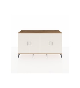 Hyperion Konsol 4 Raflı 4 Kapaklı 176x44x99 Çam-Aytaşı