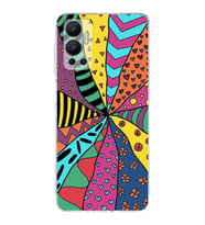 PrintiFy İnfinix Hot 12 ile Uyumlu Retro Color 4  Kamera Korumalı Şeffaf  Kılıf