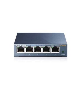 TP-LINK 5-PORT TL-SG105 GIGABIT YÖNETİLEMEZ SWITCH ÇELİK KASA