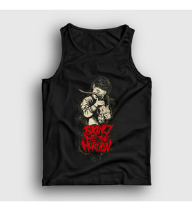 Presmono Unisex Siyah Girl Bring Me The Horizon Atlet 20870tt