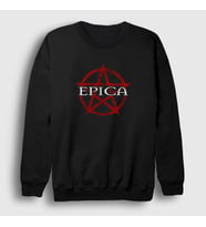 Presmono Unisex Siyah Pentagram Epica Sweatshirt 385273tt