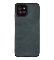 Durukar® Samsung Galaxy A03 Kılıf Loop Deri Silikon - Lacivert