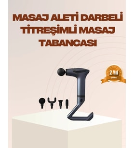 Şarjlı Taşınabilir 3In1 Titreşimli Masaj Aleti Esneme Bantlı