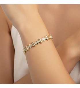STİL İNCİSİ/ XUPING JEWELRY ELİORA BİLEKLİK (Altın)