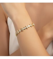 STİL İNCİSİ/ XUPING JEWELRY ELİORA BİLEKLİK (Altın)