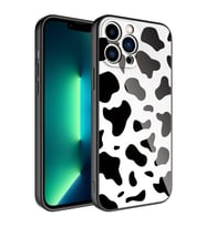 Uyumlu Model Apple iPhone 12 Pro Max Kılıf Kamera Korumalı Desenli Sert Silikon Kapak
