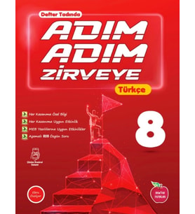 NEWTON YAYINLARI 8.SINIF ADIM ADIM ZİRVEYE TÜRKÇE SORU BANKASI
