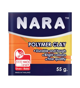 Nara Polimer Kil 55 Gram PM51 Neon Orange x 6 Adet (Renksiz)