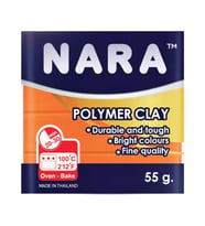Nara Polimer Kil 55 Gram PM51 Neon Orange x 6 Adet (Renksiz)