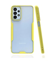 Samsung Galaxy A23 4g Kılıf Platin Silikon - Sarı