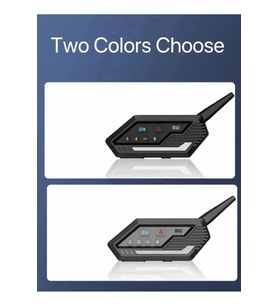 Bt62 Motosiklet Kask Kulaklığı Bluetooth Intercom 2 Intercom Bağlantılı