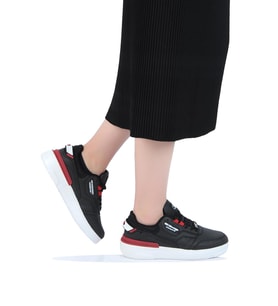 Mp 241-1574Zn Syh-Byz Kadın Sneaker Spor Ayakkabı (Siyah)
