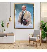 ÇERÇEVELİ ATATÜRK TABLO S324