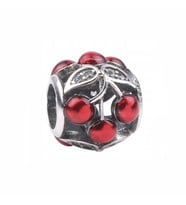 Nur Silver Kiraz Gümüş Charm NUR-BL01057