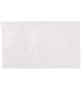 Kaydırmaz Silikon Cam Altlık 22 mm (Renksiz)