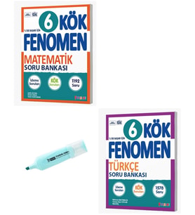 6. Sınıf KÖK Serisi Matematik Ve Türkçe Soru Bankası