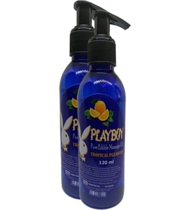 Playboy Pure Edible Massage Oil 120ml Portakal Aromalı Masaj Yağı