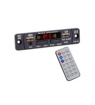 Usb-128 Usb-mıc-aux-bluetooth Kumandalı Çevirici Dijital Player Board (Siyah)