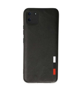 Realme C11 Kılıf Loop Deri Silikon - Siyah