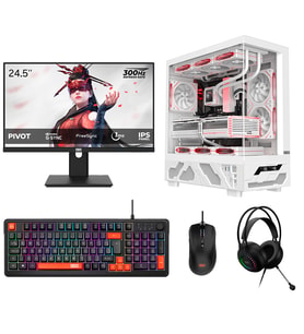 Dragos DRx9922 Ryzen 5 5600 16GB 512GB NVMe 8GB RX 9060 24.5 İnç 300Hz 1ms Oyuncu Oem Paket