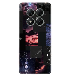 Xiaomi Poco X7 Kılıf Boutique Baskılı Resimli Ay Pattern Pcode -030