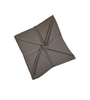 Mısırlı Eşarpları Medine Ipeği Eşarp Büyük Boy 120x120 Cm (Vizon)