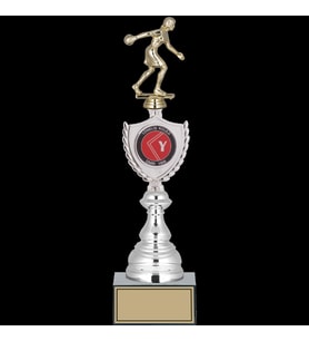 ODAK KUPA - Figürlü Kupalar - Bowling Kadın Figürlü Kupalar FG-035 C - 38 cm