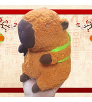 Kapibara Peluş Oyuncak 24 Cm Sırt Çantalı Capybara Figür Yüksek Kalite