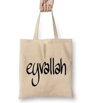 Eyvallah Bez Çanta Uzun Saplı