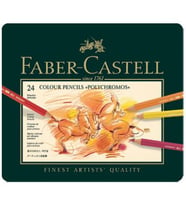 Faber Castell Polychromos Kuru Boya 24 Renk 