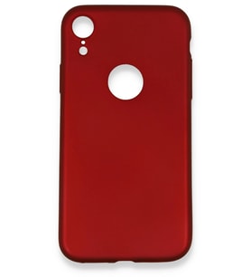 Durukar® iPhone XR Kılıf First Silikon - Bordo