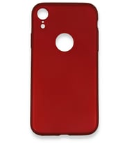 Durukar® iPhone XR Kılıf First Silikon - Bordo