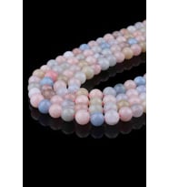 8 MM Morganit Taşı Dizi - DZ3920 (Karışık)