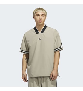 adidas KA9350 SHOOTING TOP Erkek Tişört (Bej)