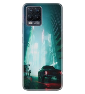 8 8 Pro Kılıf Silikon Desen Özel Seri Night Cars 1619