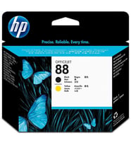 Hp 88-C9381A Siyah Ve Sarı Baskı Kafası