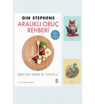 Aralıklı Oruç Rehberi Oruç Tut. Yemek Ye. Tekrarla - Gin Stephens 9786258489255 Not Defterli Seti (Krem)