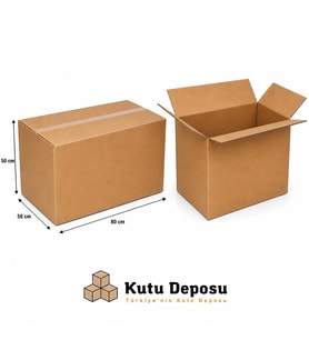 50x80x50 cm Dayanıklı Taşınma Kolisi (5 ADET)