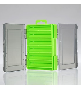 Shufa Lure Box Çift Taraflı LRF Yem Kutusu 85mm - Yeşil