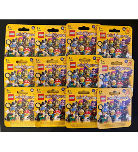 Lego Minifigür 71045 - Seri 25 - Tam Set (12 Minifigür) (Çok Renkli)