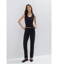 Mavi NEW YORK Smoke Classic Denim Siyah Kadın Kot Pantolon M101441-A3765